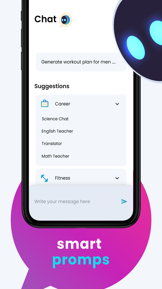 #4. Chat Ai - Chatbot Assistant Ap (iOS) 由: Nassim Bouali