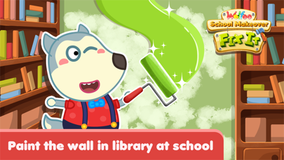 Wolfoo Design: School Makeover Screenshot