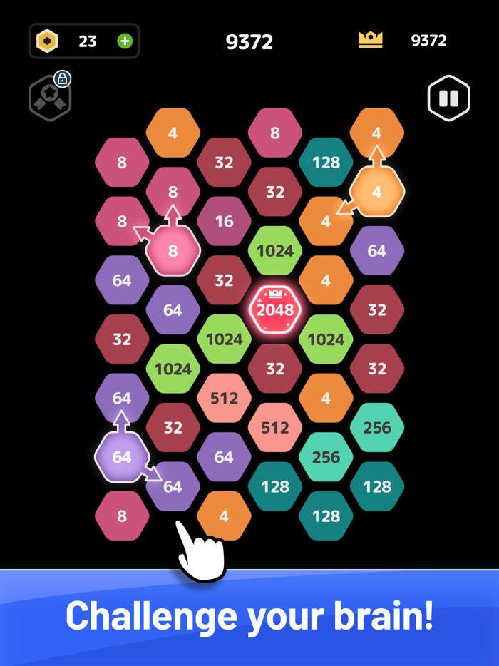 HexaMerge - Number Puzzle