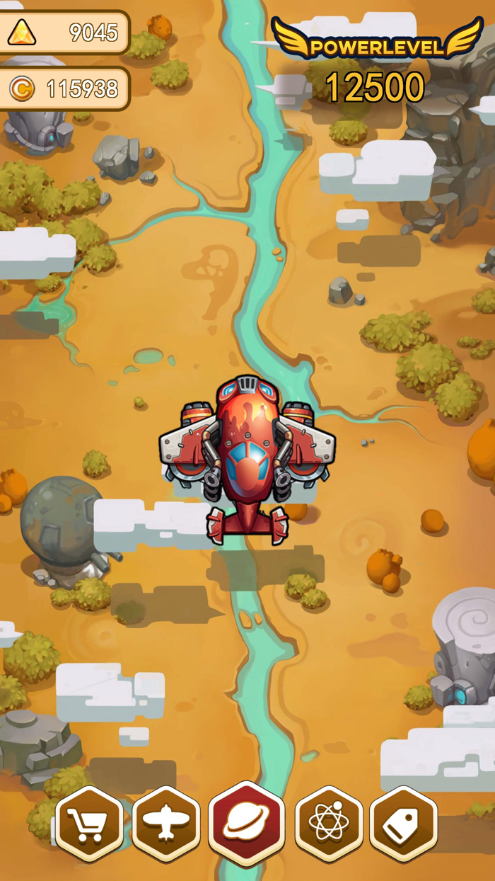 Galaxy Plane Shooting