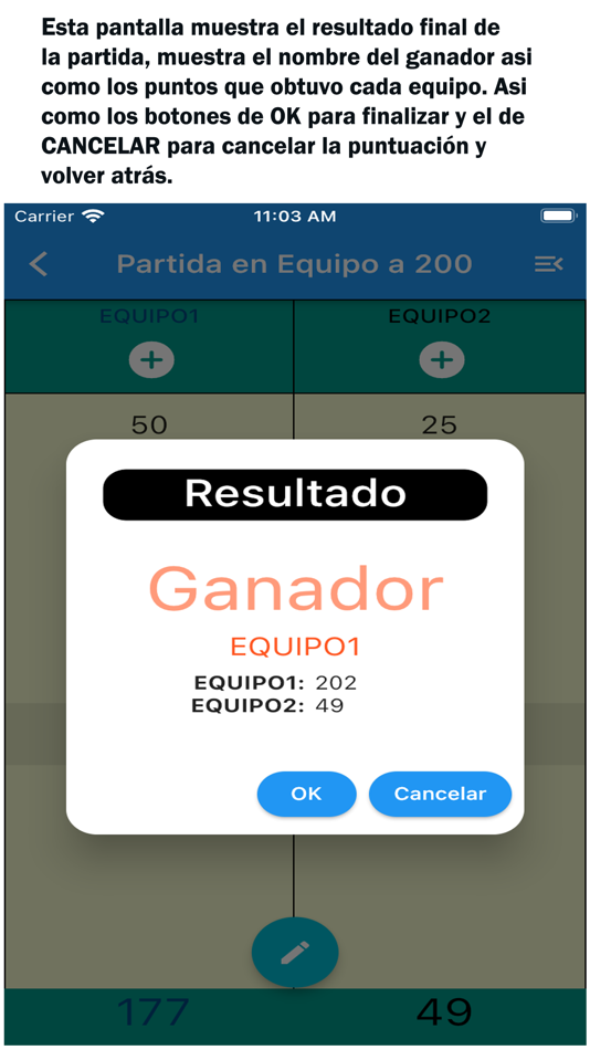 #8. Dominó Score FS (iOS) By: Francisco Flete