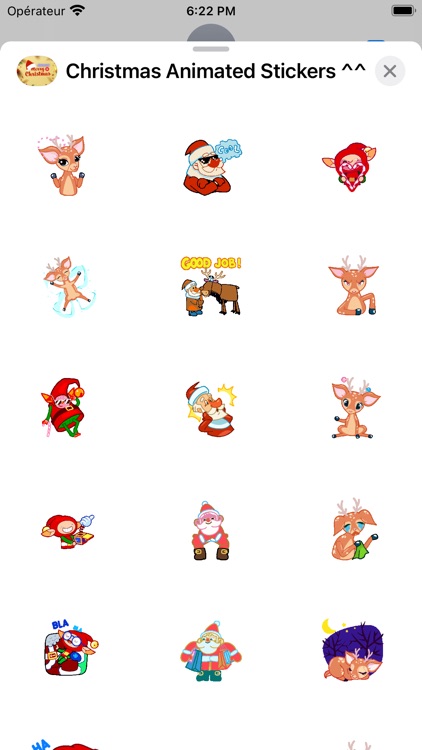 Christmas Animated Stickers ^^ screenshot-5