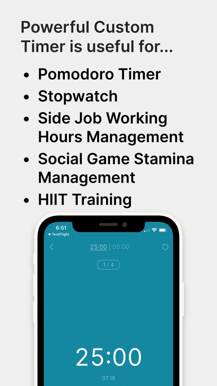 One Timer - One Tap Timer