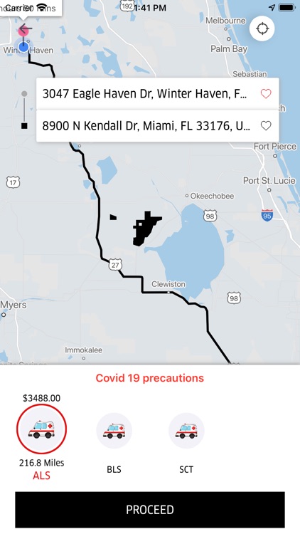 E CARE AMBULANCE FACILITY screenshot-4