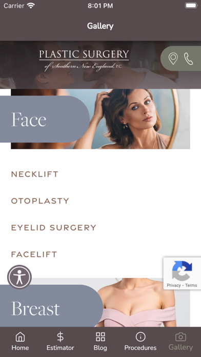 Plastic Surgery of SNE Screenshot 4 - AppWisp.com Plastic Surgery of SNE Screenshot 4 - AppWisp.com