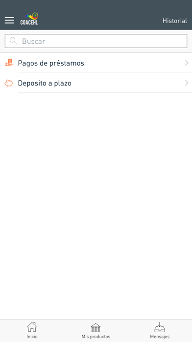COACEHL en línea Screenshot