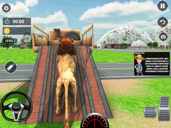 Animal Transport Truck Game iPad screenshot 4 - Games app
