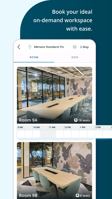 GoWork Coworking Office Space Screenshot