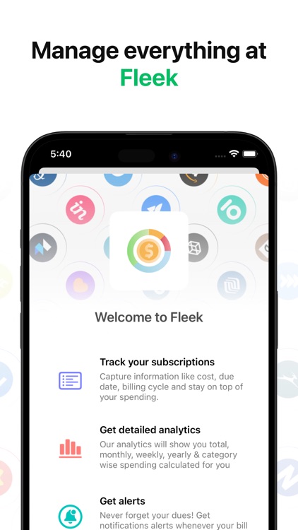 Fleek: Subscription Management screenshot-4