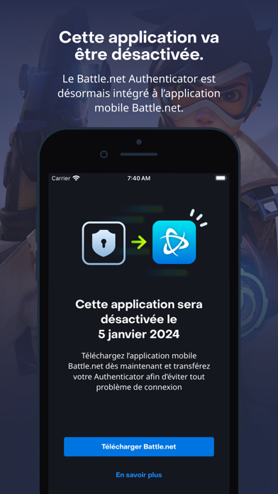 Screenshot #1 pour Battle.net Authenticator