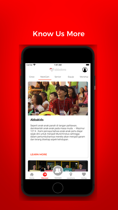 Abbalove App Screenshot