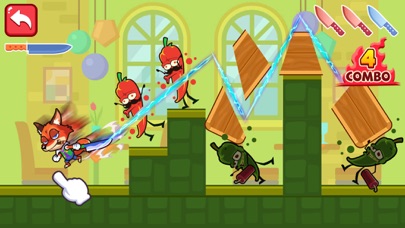 Screenshot #2 pour Fruit Cut-Assassin Master