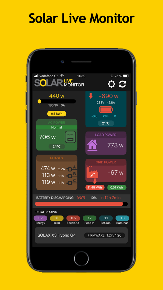 #2. Solar Live Monitor for Solax (iOS) 由: dsgn s.r.o.