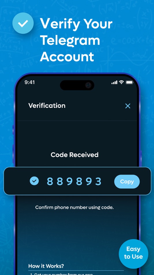 #3. Telegnum: Virtual Phone Number (iOS) By: Omer Celik
