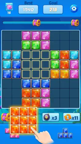 Game screenshot Block Puzzle Ocean Fish apk