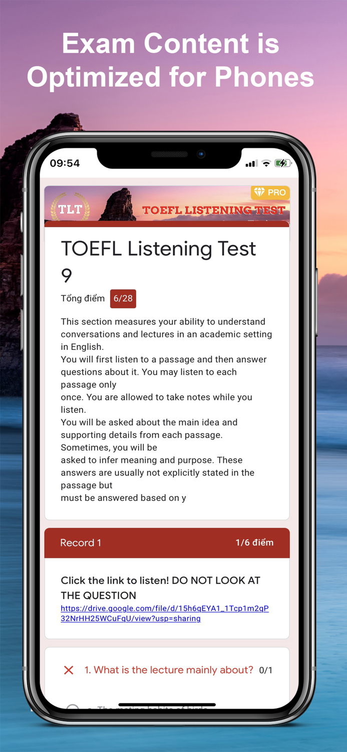 EZ Test - TOEFL® Reading