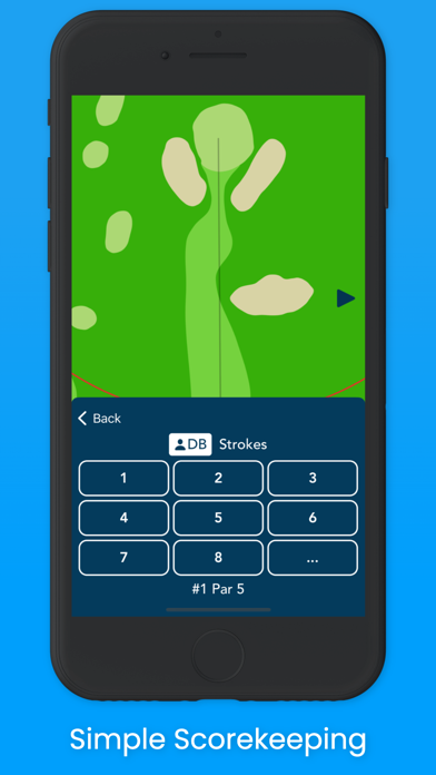 Caddieapp: Easy Golf Watch App Screenshot