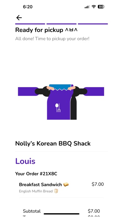 Nolly - Skip school food lines Screenshot