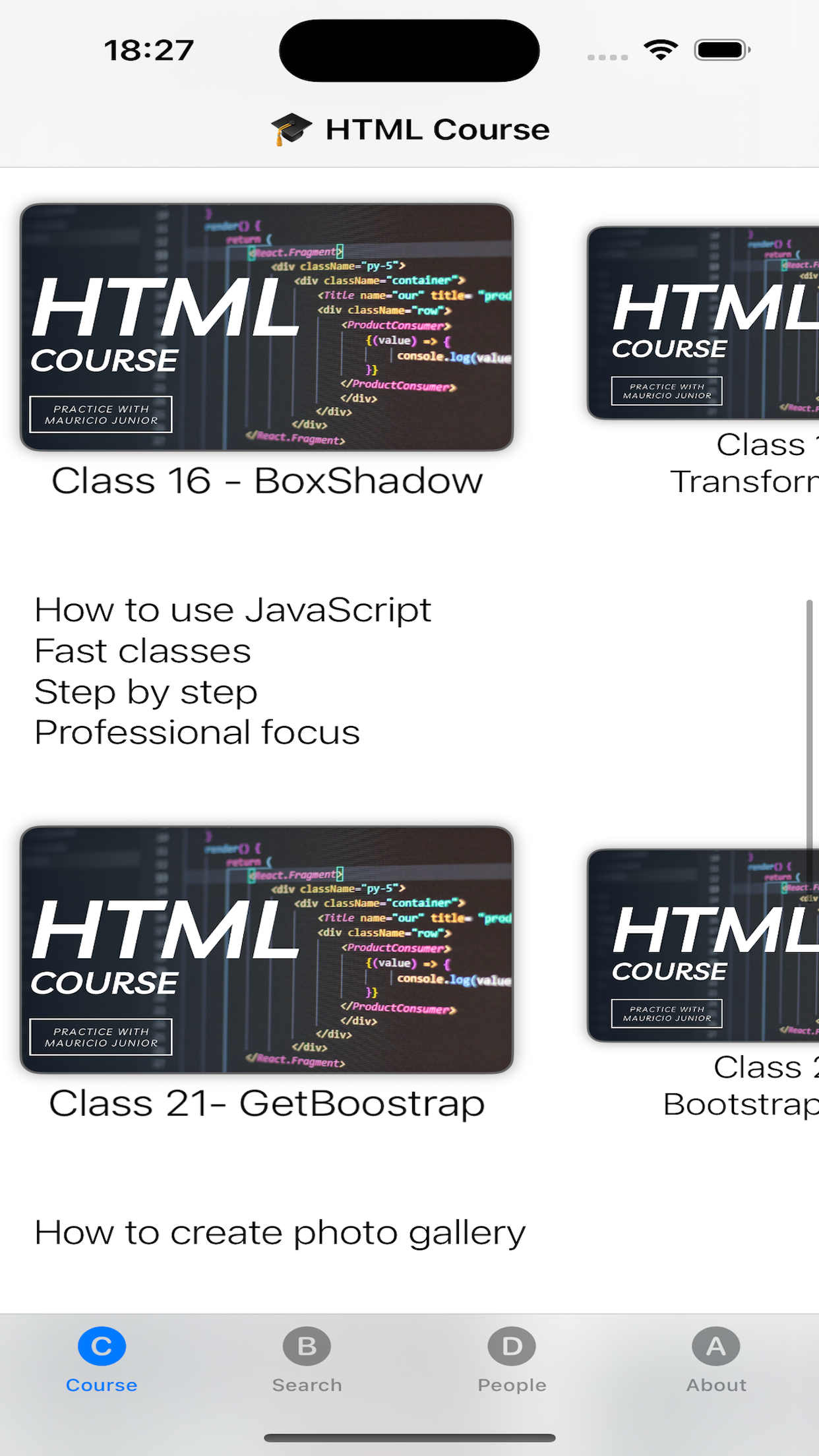 HTML Course
