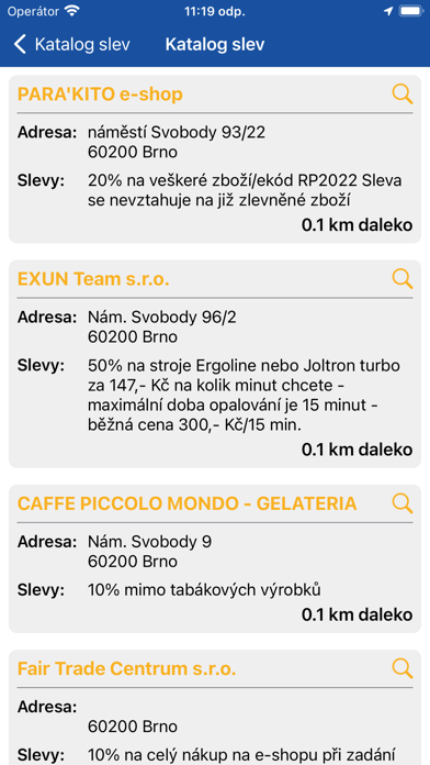 Rodinné pasy JMK Screenshot