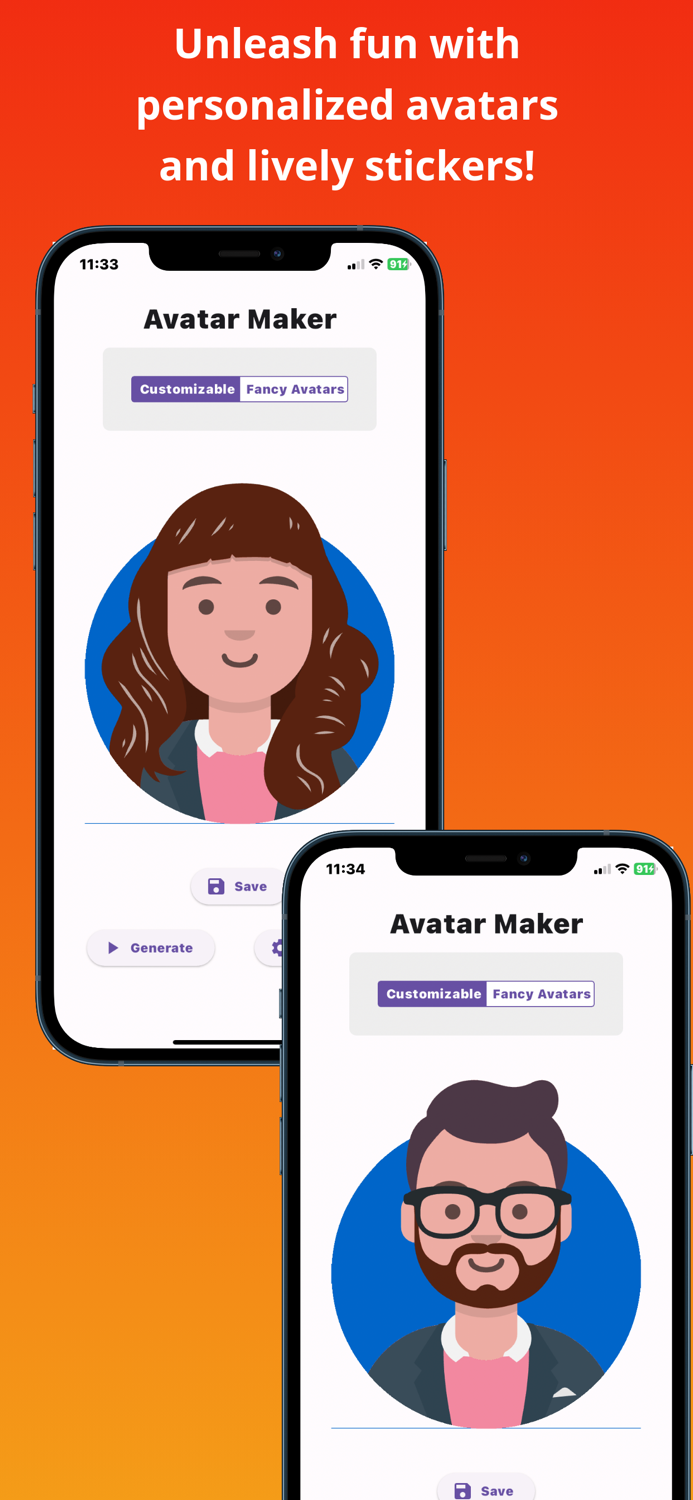 Avatar Maker - Customizable