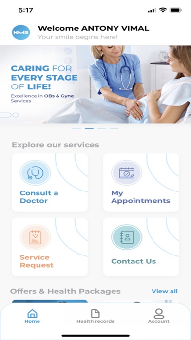 HMS Care Screenshot