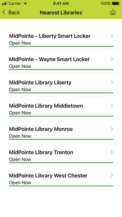 Screenshot 3 of MidPointe Library System App
