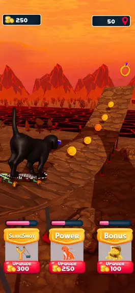Game screenshot SlingShot Dog Stunts Game apk