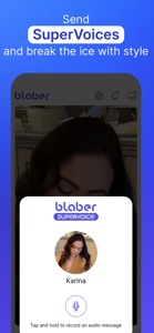 Blaber:Date With Voice & Memes screenshot #3 for iPhone