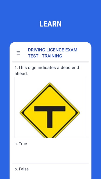 Driving Licence Exam Japan screenshot n.2
