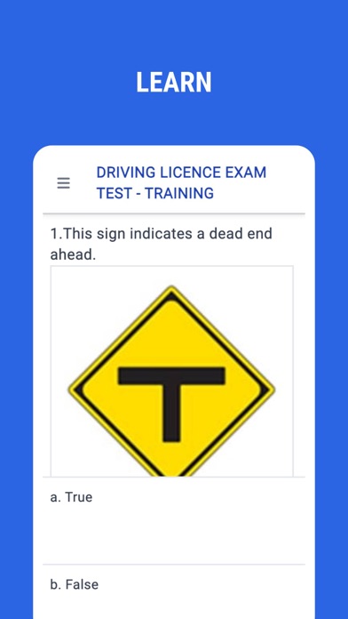 Driving License Exam Japan Screenshot