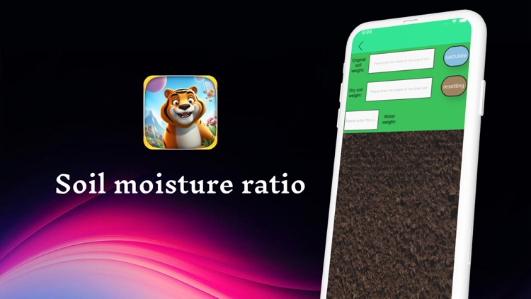 Soil moisture ratio