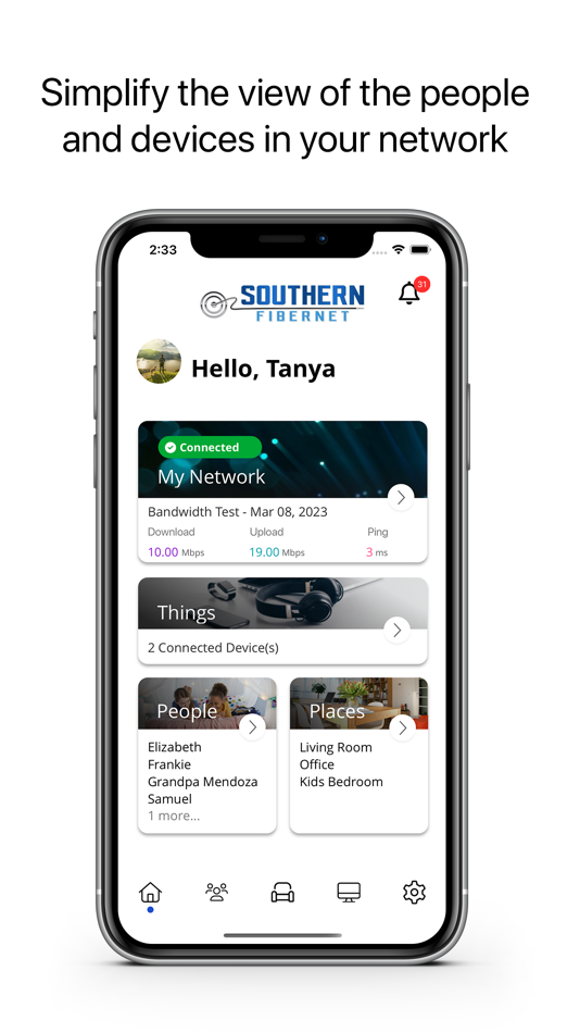 #2. my SFN (iOS) 由: Southern Fibernet