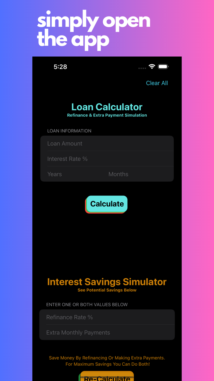 Mortgage Refinance Calculator