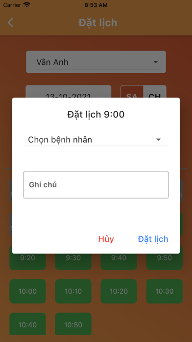 Lịch hẹn Screenshot