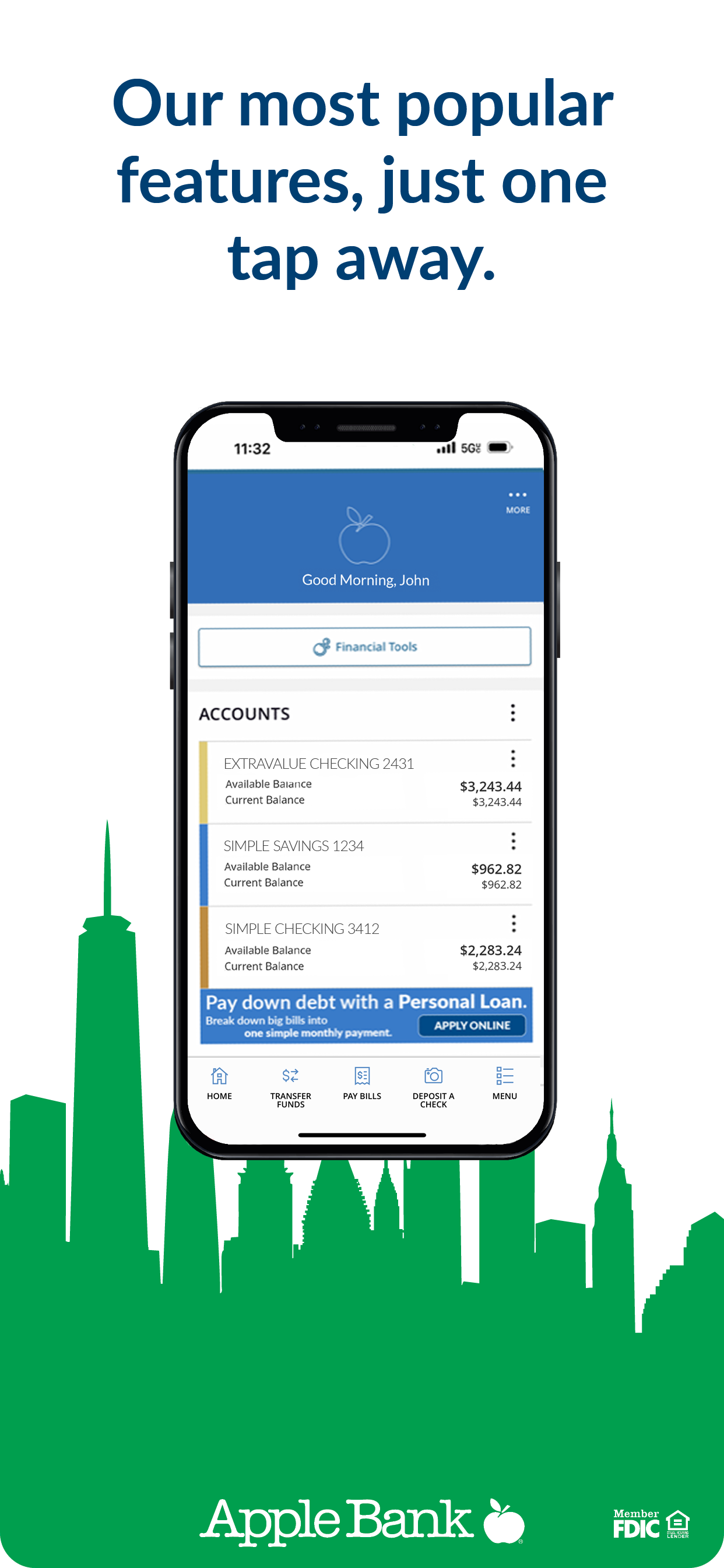 Apple Bank Mobile Banking screenshot 3