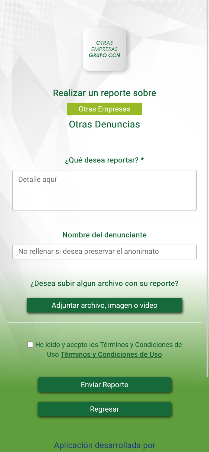 Grupo CCN Línea Ética