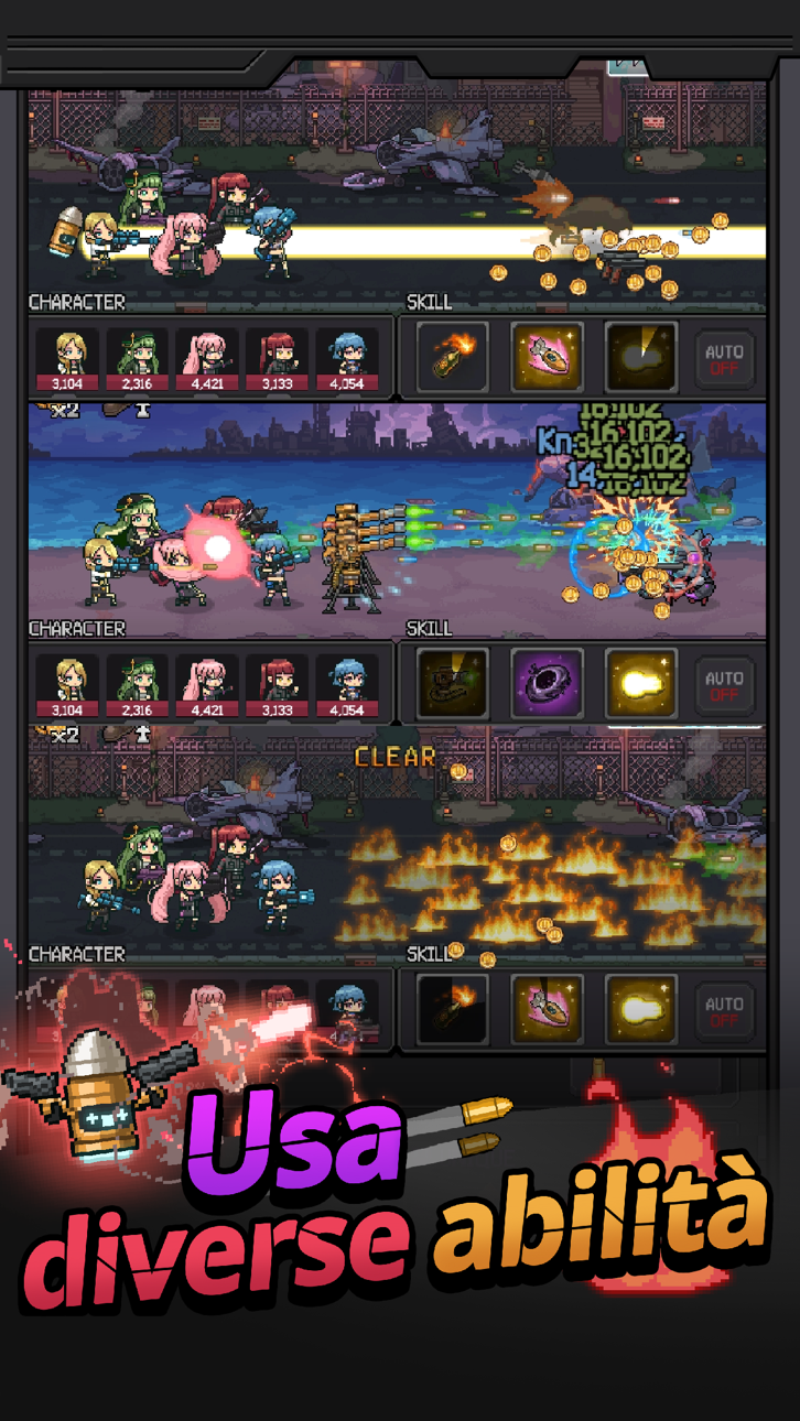 Gun and Girls : Gunner Maker iOS Mod IPA screenshot 6 - iOS game interface