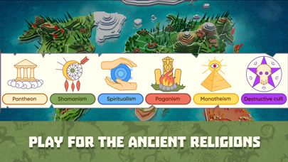 screenshot of God Simulator. Religion Inc. 1