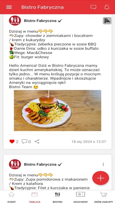 Bistro Fabryczna Screenshot
