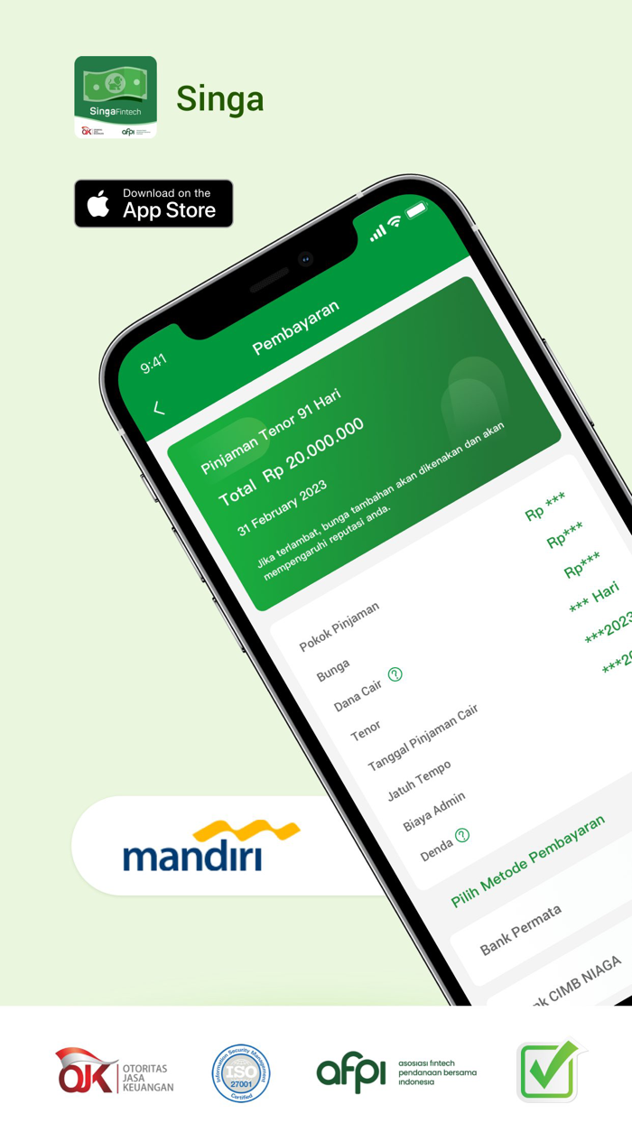 SINGA - Pinjaman Uang Online