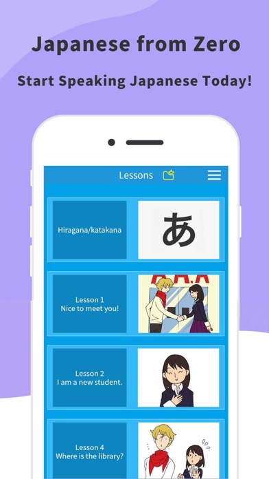 Learn Basic Japanese by Tchin Screenshot