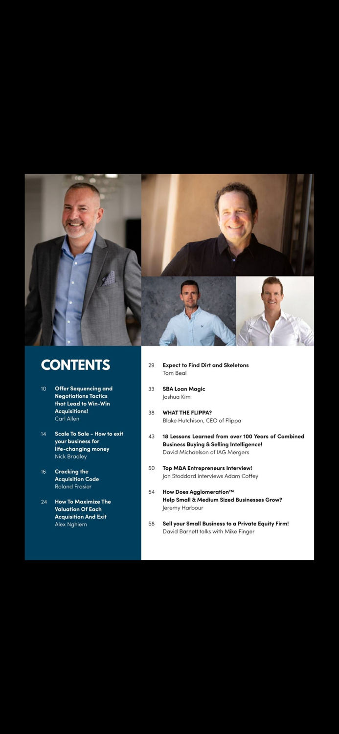 Acquisition Aficionado Mag