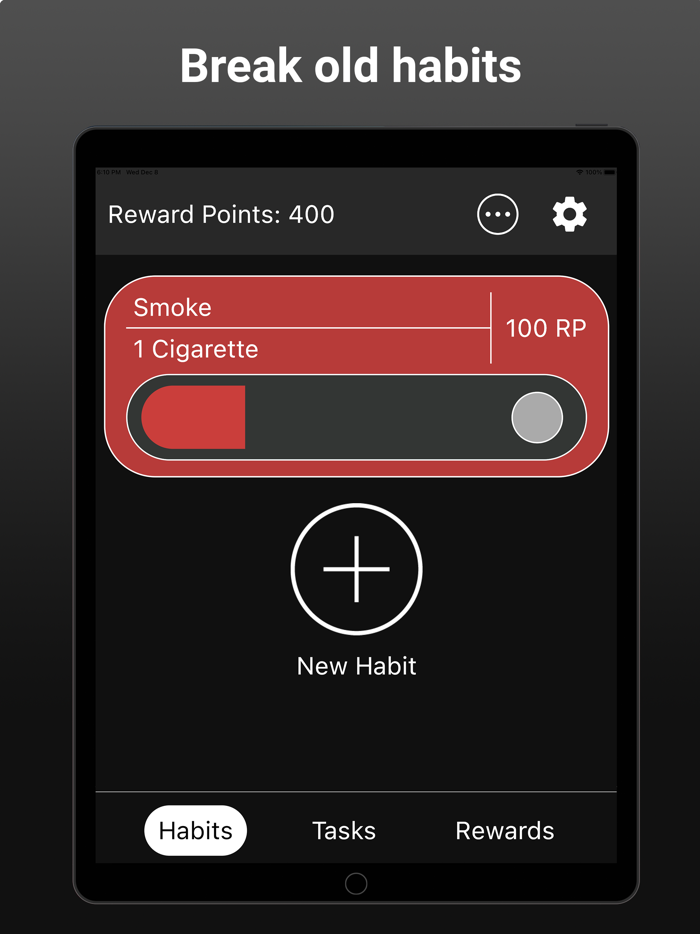 Habits - Reward Efforts
