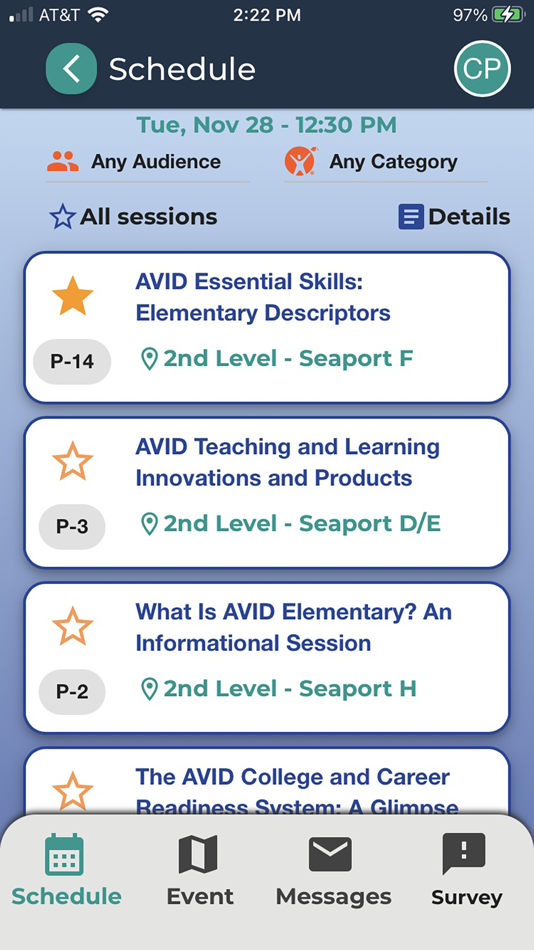 #7. AVID Event (iOS) 由: AVID Center