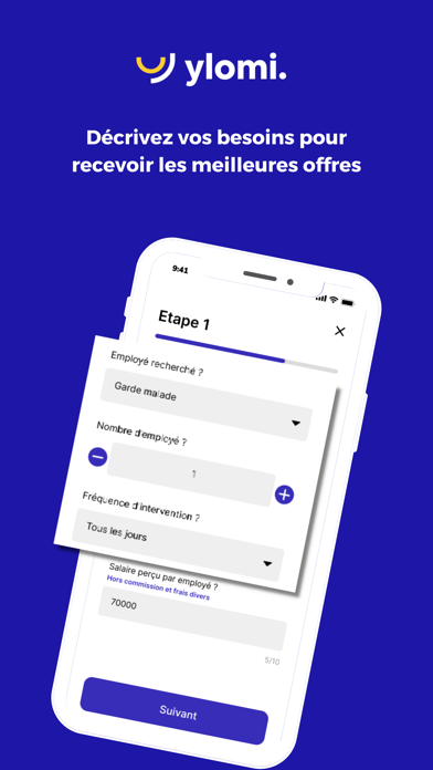 Ylomi: Service à la personne Screenshot