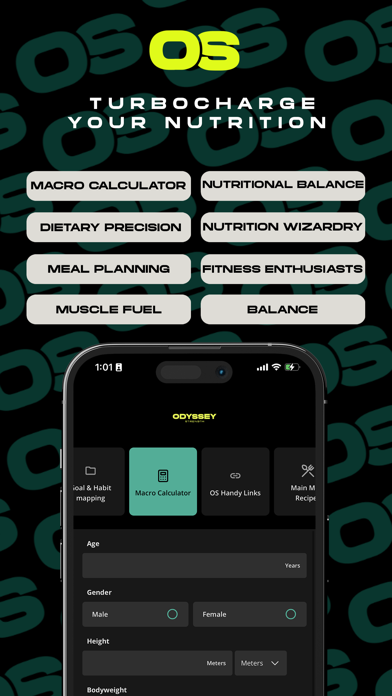 Odyssey Strength App Screenshot