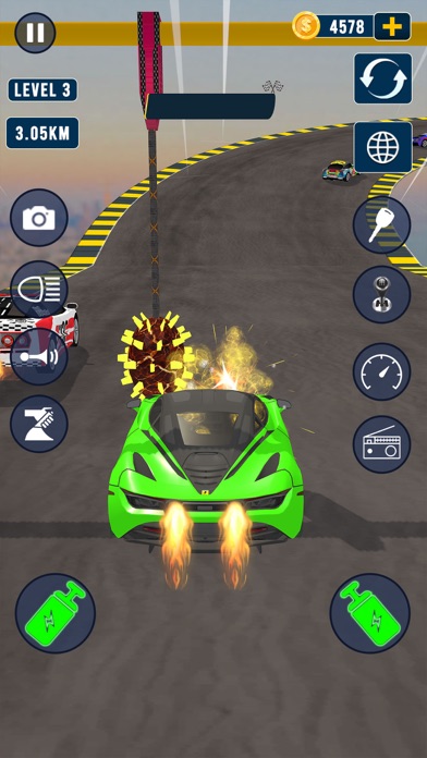 Screenshot #3 pour Car Stunts Challenges 3D