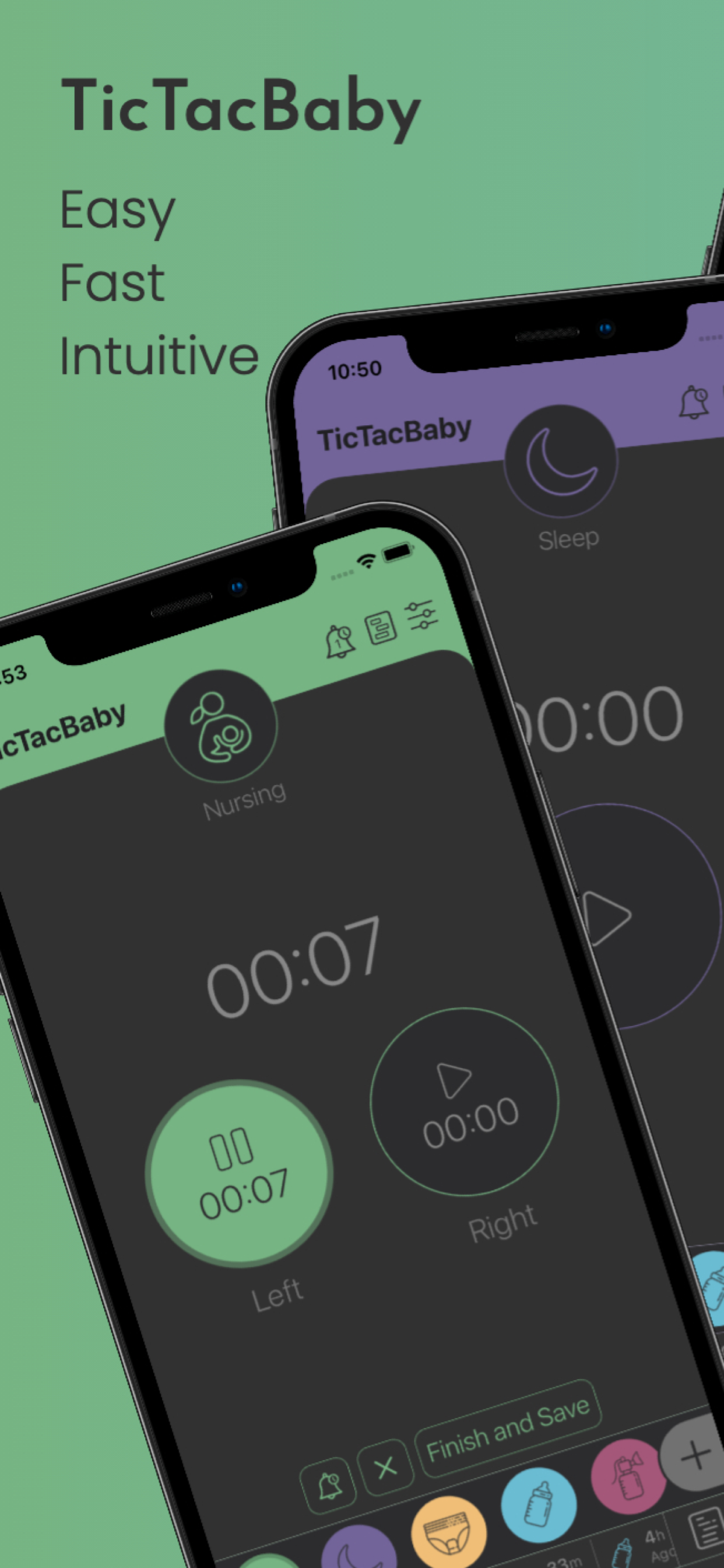 TicTacBaby: Baby Care Tracking