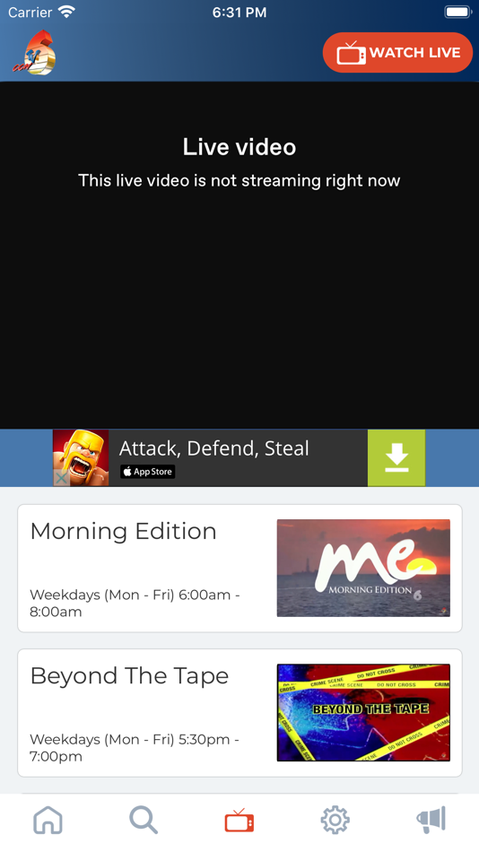 #4. CCN TV6 (iOS) 由: One Caribbean Media